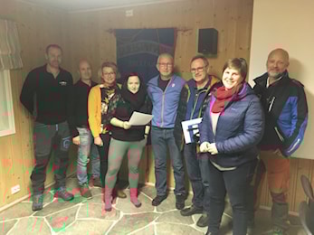 Bare snøen blir liggende, så blir det preparert skiløyper i år og!